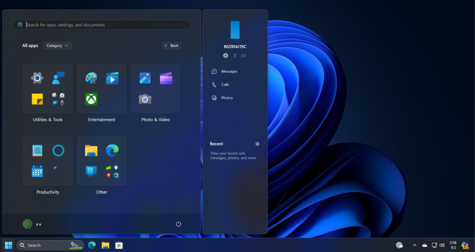 Windows 11s new Start menu layout 1536x815 1